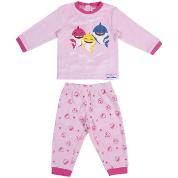 textil Niños Pijama Baby Shark 2200006326 Rosa
