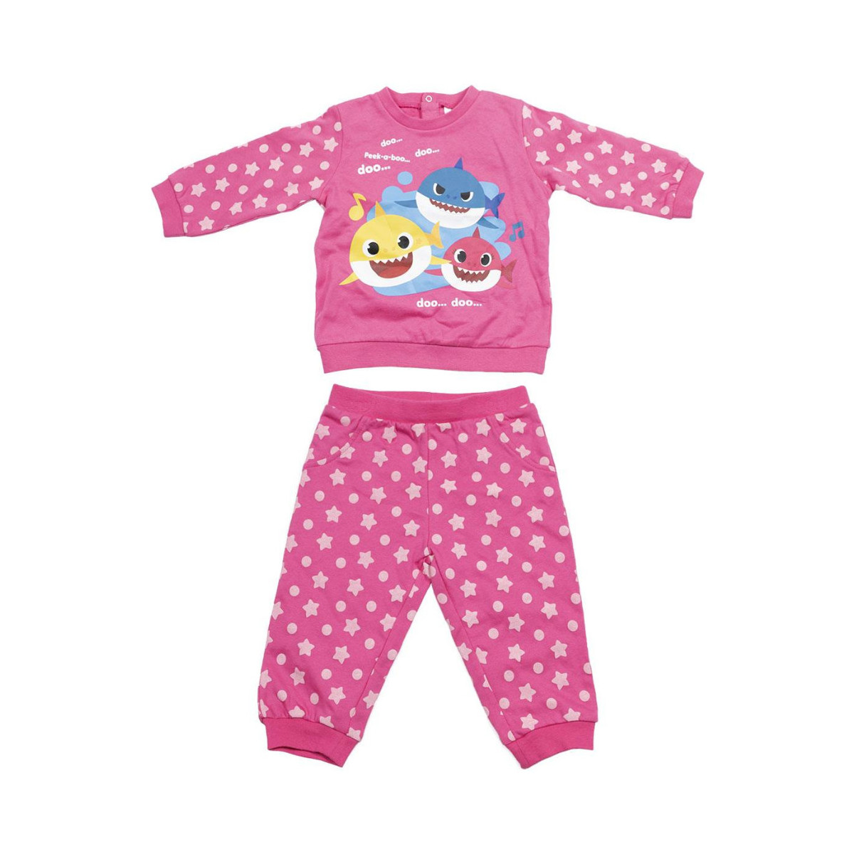 textil Niños Conjuntos chándal Baby Shark 2200006328 Rosa