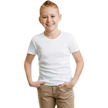 textil Niños Camisetas manga larga Casual Classics AB262 Blanco
