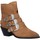 Zapatos Mujer Botines Pepe jeans PLS50392 WESTERN W BUCKLE Marr