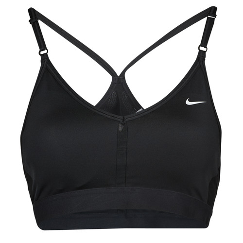 textil Mujer Sujetador deportivo  Nike V-Neck Light-Support Sports Bra Negro / Negro / Negro / Blanco