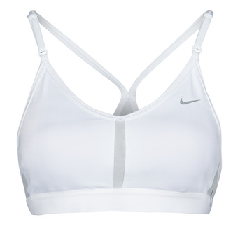 textil Mujer Sujetador deportivo  Nike V-Neck Light-Support Sports Bra Blanco / Gris / Niebla / PartÍcula / Gris