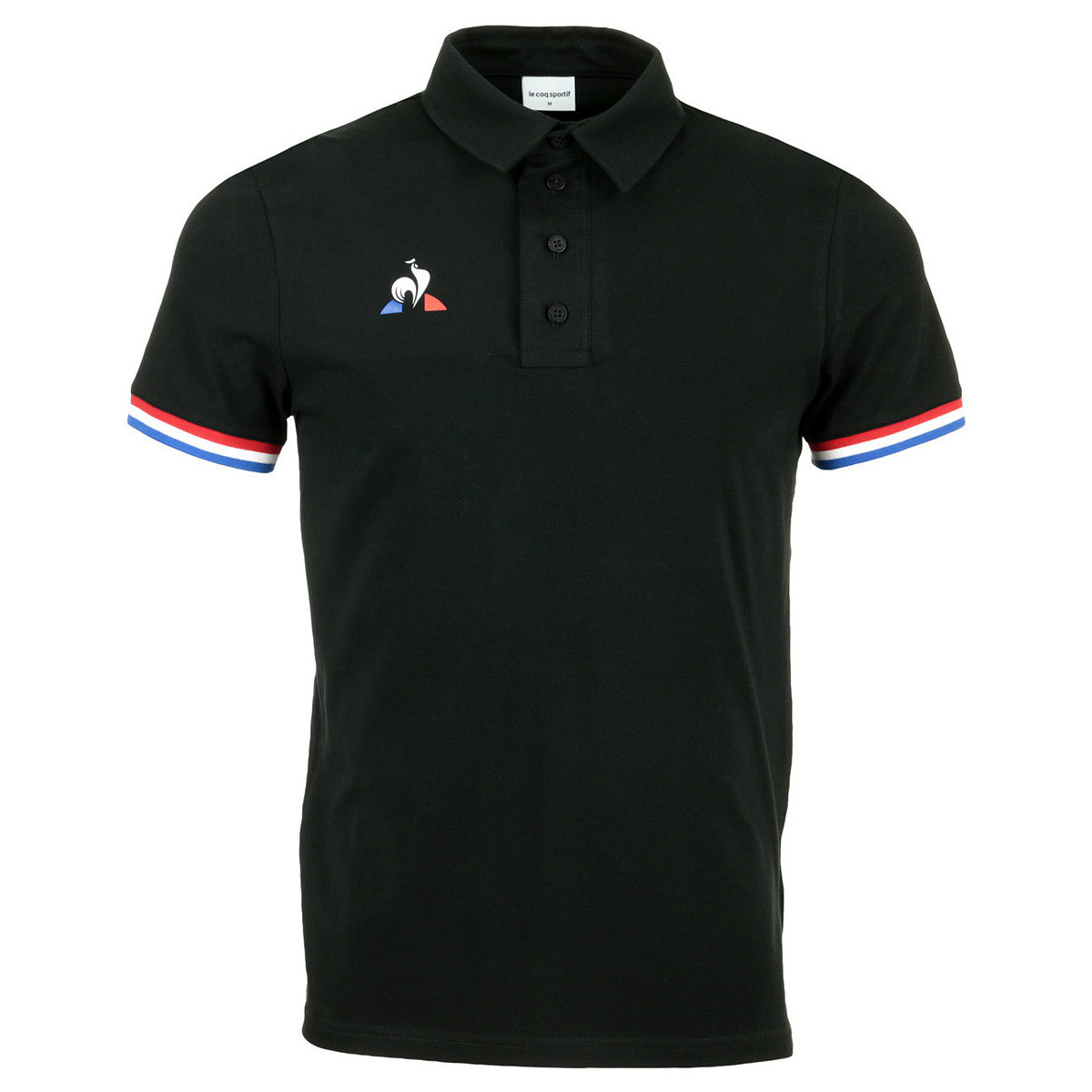 textil Hombre Tops y Camisetas Le Coq Sportif Polo Presentation Negro