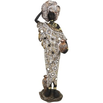 Casa Figuras decorativas Signes Grimalt Figura Africana Gris