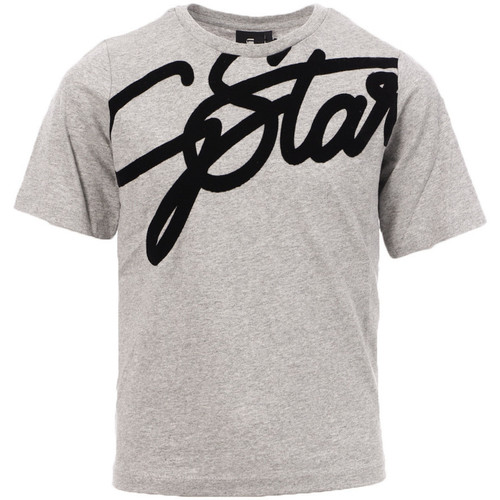 textil Niña Tops y Camisetas G-Star Raw  Gris
