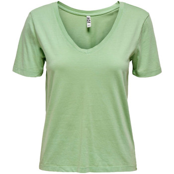 textil Mujer Camisetas manga corta JDY  Verde
