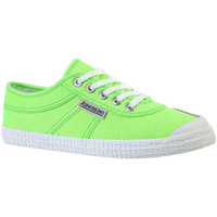 Zapatos Hombre Deportivas Moda Kawasaki Original Neon Canvas shoe K202428 3002 Green Gecko Verde