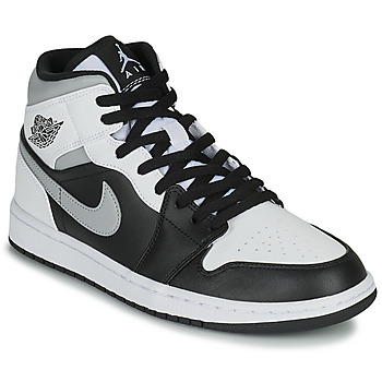 Zapatos Niños Zapatillas altas Nike AIR JORDAN 1 MID GS 'White Shadow' Blanco