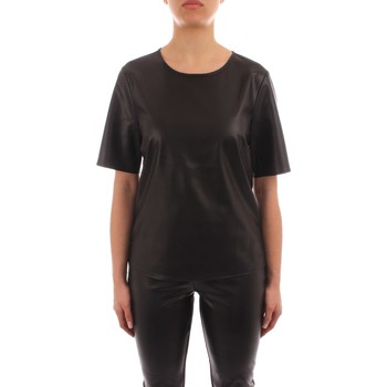 textil Mujer Camisetas manga corta Calvin Klein Jeans K20K203567 Negro