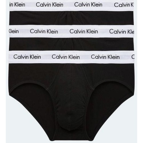 Ropa interior Hombre Calzoncillos Calvin Klein Jeans 0000U2661G 3P HIP BRIEF Negro