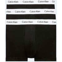 Ropa interior Hombre Calzoncillos Calvin Klein Jeans 0000U2664G 3P LR TRUNK Negro