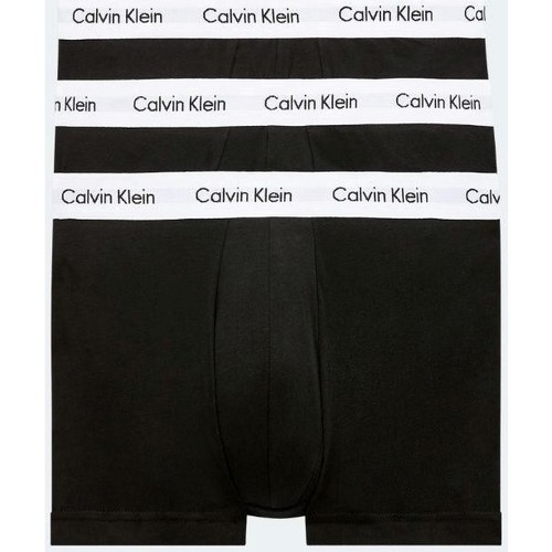 Ropa interior Hombre Calzoncillos Calvin Klein Jeans 0000U2664G 3P LR TRUNK Negro
