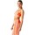 textil Mujer Sujetador deportivo  Asics Cropped Logo Seamless Bra Naranja