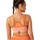 textil Mujer Sujetador deportivo  Asics Cropped Logo Seamless Bra Naranja