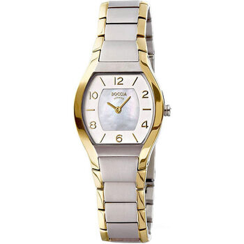 Relojes & Joyas Mujer Relojes analógicos Boccia 3174-02, Quartz, 27mm, 5ATM Oro