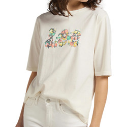textil Mujer Tops y Camisetas Lee  Blanco