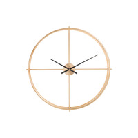 Casa Relojes J-line HORLOGE RONDE METAL OR S (80x9x80cm) Oro