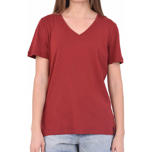 textil Mujer Tops y Camisetas Superdry  Rojo