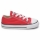 Zapatos Niños Zapatillas bajas Converse ALL STAR OX Rojo