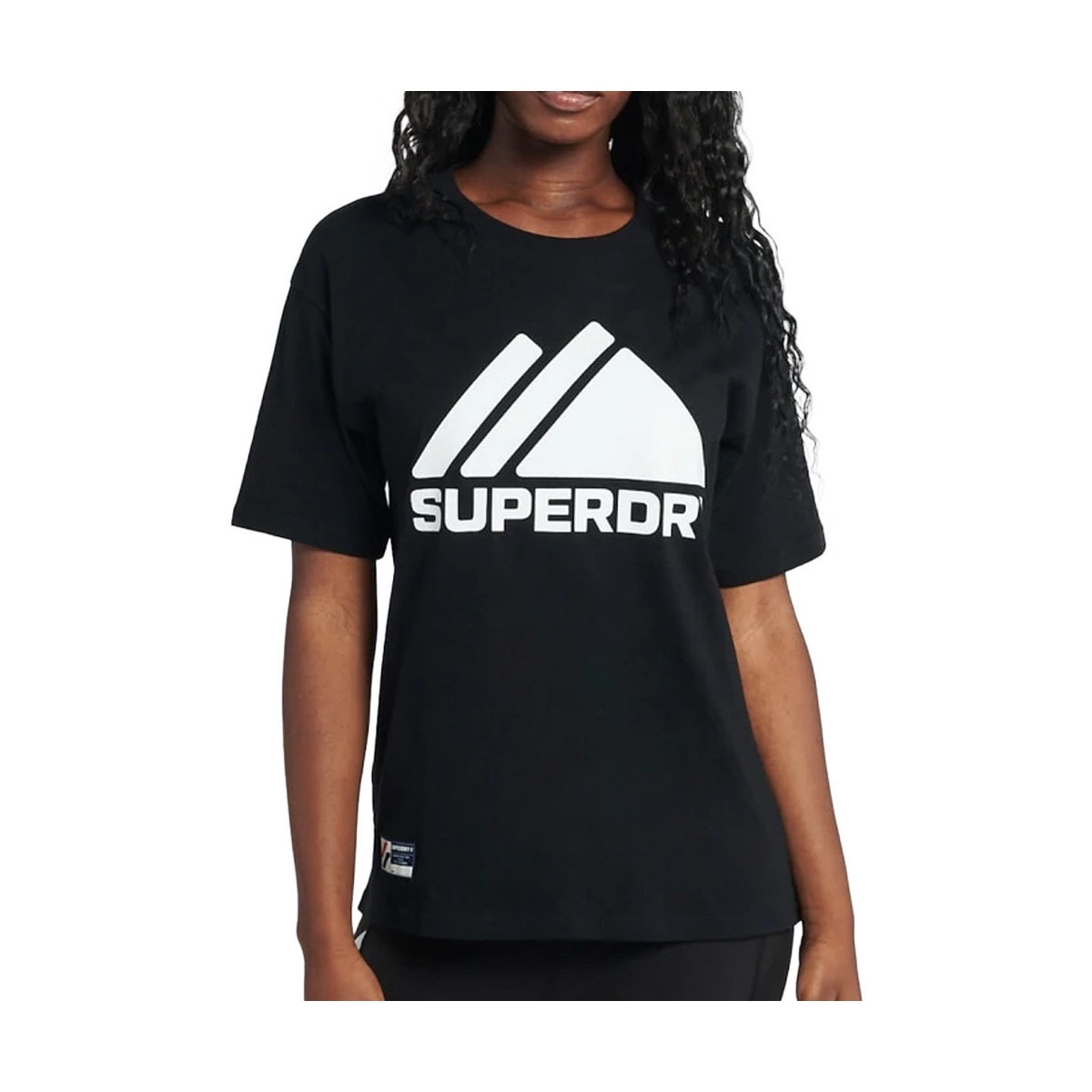 textil Mujer Tops y Camisetas Superdry  Negro