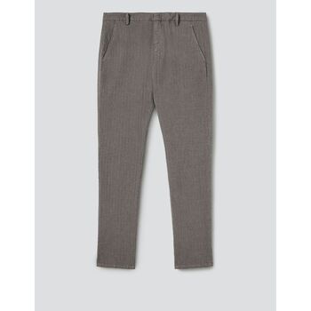 textil Hombre Pantalones Dondup GAUBERT FS0236U-BM5 DU 040 Blanco