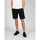 textil Hombre Shorts / Bermudas Les Hommes LKJ501 756A | Short Sweatpants in Mercerized Cotton Negro