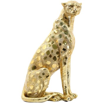 Casa Figuras decorativas Signes Grimalt Figura Leopardo Oro