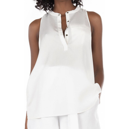 textil Mujer Tops / Blusas Superdry  Blanco
