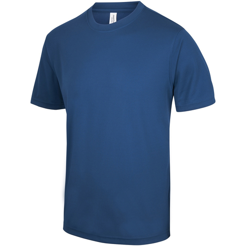 textil Hombre Camisetas manga larga Awdis Just Cool Performance Azul