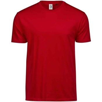 textil Hombre Camisetas manga larga Tee Jays TJ1100 Rojo