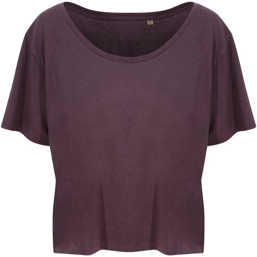 textil Mujer Camisetas manga larga Ecologie Daintree Violeta