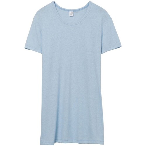 textil Mujer Camisetas manga larga Alternative Apparel AT006 Azul