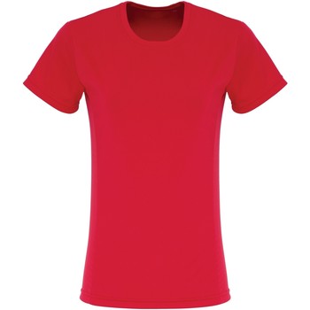 textil Mujer Camisetas manga larga Tridri TR024 Rojo