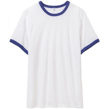 textil Hombre Camisetas manga larga Alternative Apparel AT013 Blanco