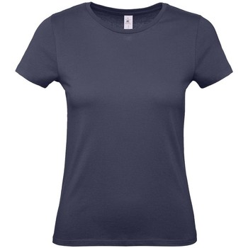 textil Mujer Camisetas manga larga B And C B210F Azul