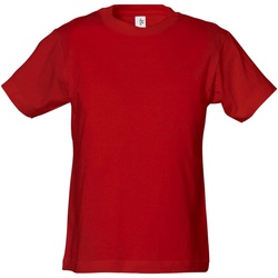textil Niño Tops y Camisetas Tee Jays Power Rojo
