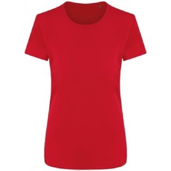 textil Mujer Camisetas manga corta Ecologie EA04F Rojo