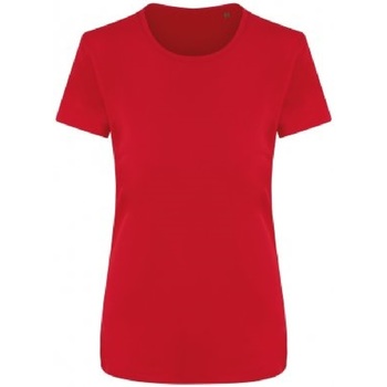 textil Mujer Camisetas manga larga Ecologie EA04F Rojo