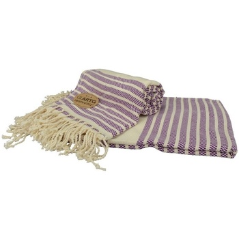 Casa Toalla y manopla de toalla A&r Towels RW7280 Violeta