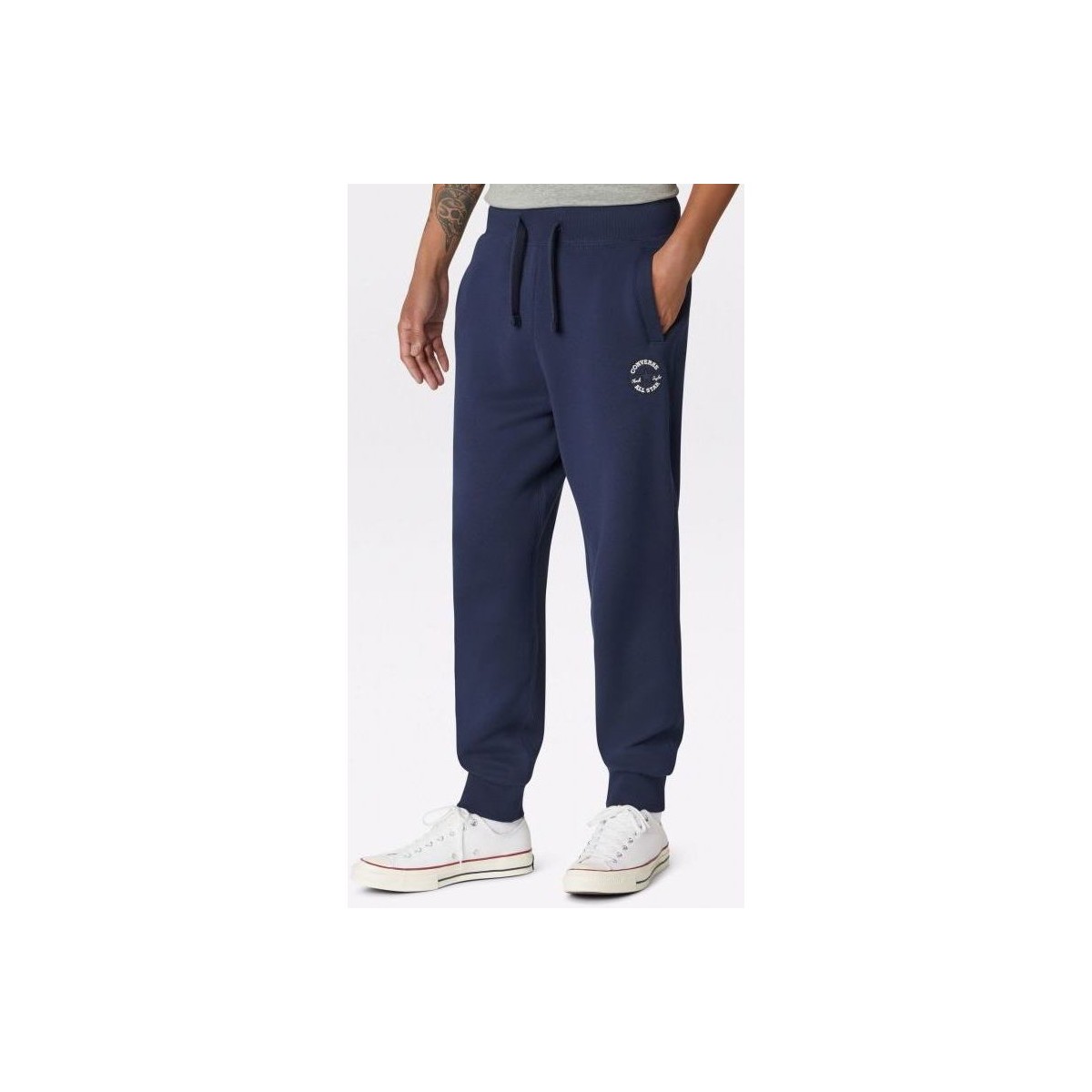 textil Hombre Pantalones de chándal Converse 10023319 CHUCK PANT-A01 BLUE Azul