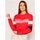 textil Sudaderas Champion 112761RS041 - Mujer Rojo