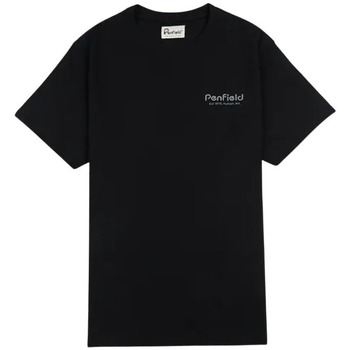 textil Hombre Camisetas manga corta Penfield T-shirt  Hudson Script Negro
