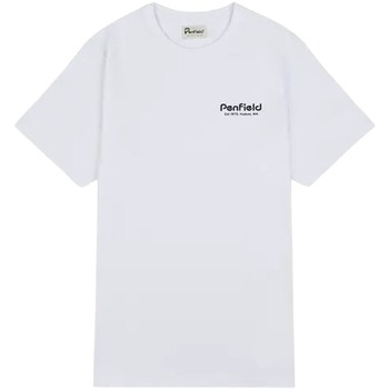 textil Hombre Camisetas manga corta Penfield T-shirt  Hudson Script Blanco