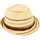 Accesorios textil Mujer Sombrero Eferri Sombrero fedora Cercal Beige