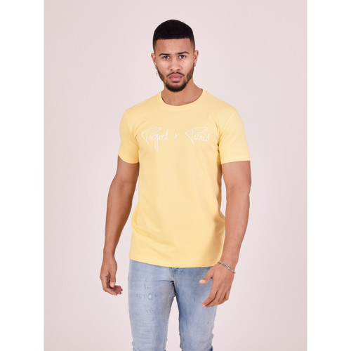 textil Hombre Tops y Camisetas Project X Paris  Amarillo
