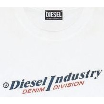 textil Hombre Tops y Camisetas Diesel A03741-0PITA T-DIEGOR-IND-141 Blanco