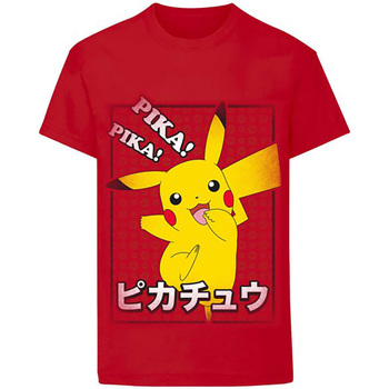 textil Niños Camisetas manga corta Pokemon  Rojo