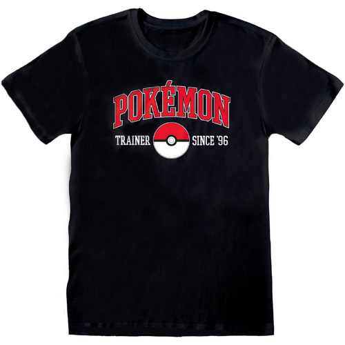 textil Camisetas manga larga Pokemon Since 96 Negro