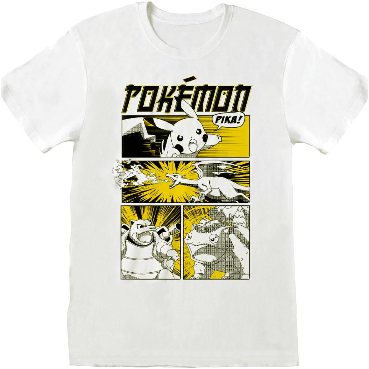 textil Camisetas manga larga Pokemon Anime Style Cover Blanco