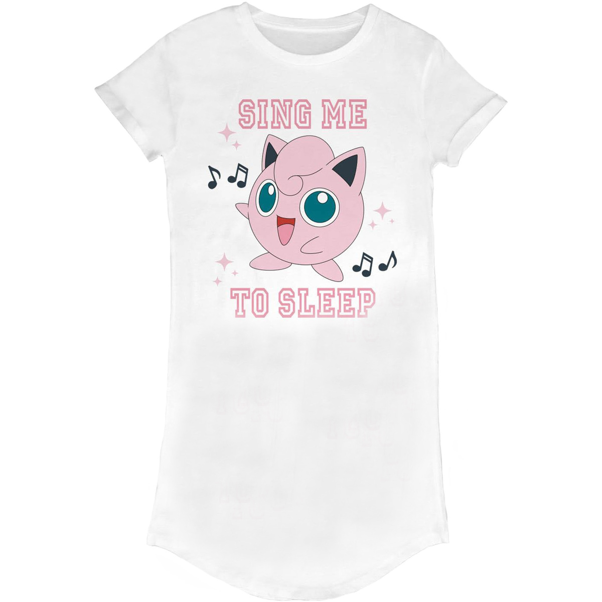 textil Mujer Vestidos Pokemon Sing Me To Sleep Blanco